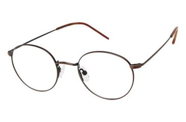 Image of TLG NU037 Eyeglass Frames - Frame ANTIQUE GOLD, Size 48/21mm LYNU03702