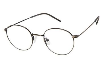 Image of TLG NU037 Eyeglass Frames - Frame ANTIQUE SILVER, Size 48/21mm LYNU03703