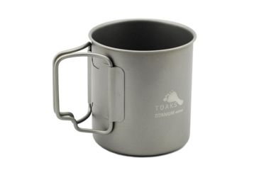Image of TOAKS Titanium 450ml Cup, Grey, CUP-450