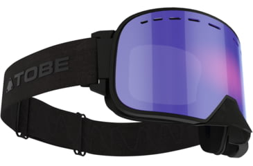 Image of TOBE Outerwear Aurora Goggle, Arctic Vision Violet Blue/Green Mirror W/ Violet Tint, One Size, 650222-417-111