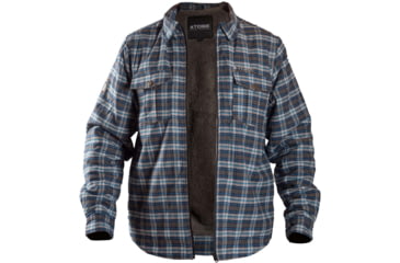 Image of TOBE Outerwear Padre Overshirt - Mens, Blue/Gray, XS, 310722-502-002