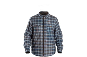 Image of TOBE Outerwear Padre Overshirt - Mens, Blue/Gray, XS, 310722-502-002