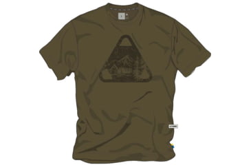 Image of TOBE Outerwear Path Tee Home, Dark Olive, XL, 300123-507-006
