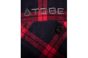 Image of TOBE Outerwear Sonora Shirt - Mens, Red/Navy, M, 310922-501-004