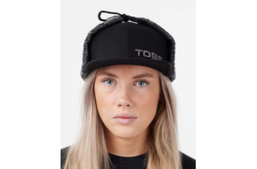 Image of TOBE Outerwear Spica Ear-flap Cap, Black, One Size, 250223-001-111