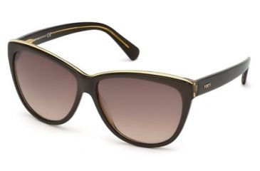 Image of Tod's TO0094 Sunglasses - Light Brown Frame Color
