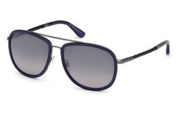 Image of Tod's TO0100 Sunglasses - Blue Frame Color