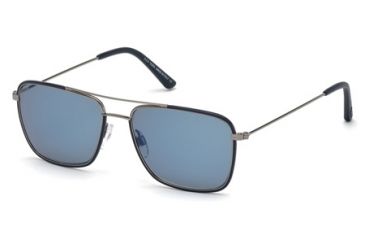 Image of Tod's TO0158 Sunglasses - Shiny Blue Frame Color