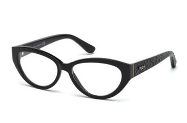 Image of Tod's TO5098 Eyeglass Frames - Shiny Black Frame Color