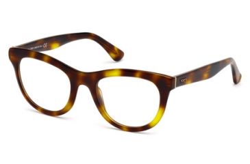 Image of Tod's TO5112 Eyeglass Frames - Dark Havana Frame Color