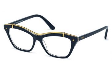 Image of Tod's TO5128 Eyeglass Frames - Blue Frame Color
