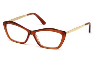 Image of Tod's TO5141 Eyeglass Frames - Shiny Orange Frame Color
