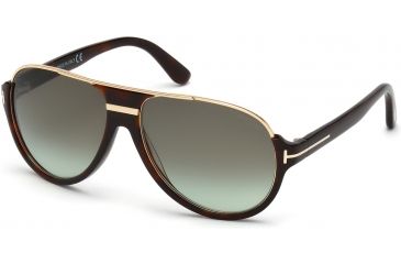 Image of Tom Ford FT0334 Sunglasses - Havana Frame Color, Gradient Roviex Lens Color