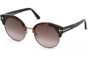 Image of Tom Ford FT0608 Sunglasses - Coloured Havana Frame Color, Gradient Lens Color