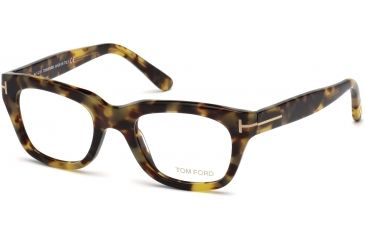 Image of Tom Ford FT5178 Eyeglass Frames - Coloured Havana Frame Color
