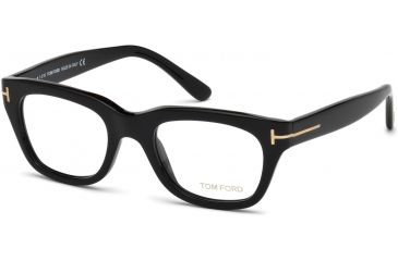 Image of Tom Ford FT5178 Eyeglass Frames - Shiny Black Frame Color