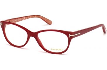Image of Tom Ford FT5292 Eyeglass Frames - Fuxia Frame Color