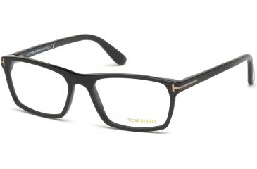 Image of Tom Ford FT4295 Eyeglass Frames - Matte Black Frame Color, Matte Black Lens Color