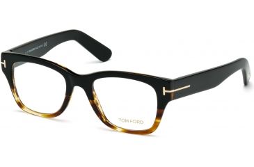 Image of Tom Ford FT5379 Eyeglass Frames - Black Frame Color