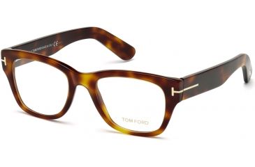 Image of Tom Ford FT5379 Eyeglass Frames - Dark Havana Frame Color