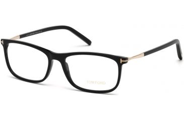 Image of Tom Ford FT5398 Eyeglass Frames - Shiny Black Frame Color