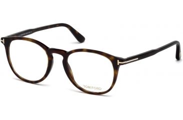 Image of Tom Ford FT5401 Eyeglass Frames - Dark Havana Frame Color, Dark Havana Lens Color