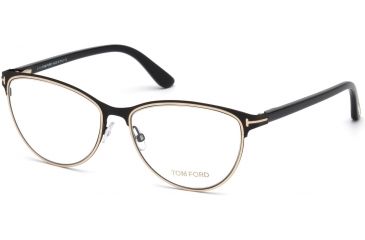 Image of Tom Ford FT5420 Eyeglass Frames - Black Frame Color