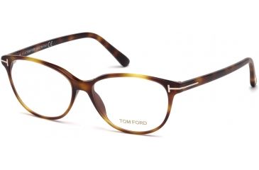 Image of Tom Ford FT5421 Eyeglass Frames - Blonde Havana Frame Color