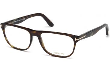 Image of Tom Ford FT5430 Eyeglass Frames - Dark Havana Frame Color