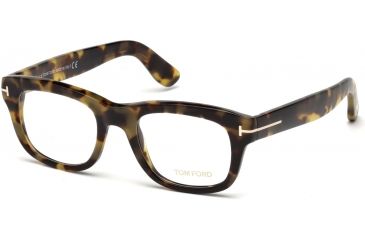 Image of Tom Ford FT5472 Eyeglass Frames - Havana Frame Color