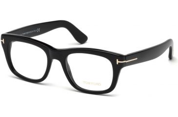 Image of Tom Ford FT5472 Eyeglass Frames - Shiny Black Frame Color