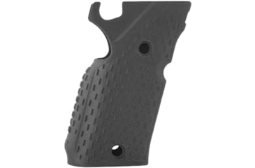 Image of Toni System Wraparound Track Grips In Polymer for Beretta 92X, Black, PYGTRWA92X-BK