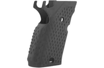 Image of Toni System Wraparound Track Grips In Polymer for Beretta 92X, Black, PYGTRWA92X-BK