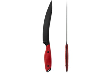 Image of Toor Knives Cardiff Fixed Blade Knife, 8in, Steel CPM 154, G10, Snapper Red, Cardiff-Snapper-Red
