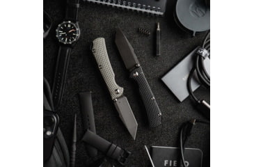 Image of Toor Knives Chasm XLT Folding Blade Knife, 3.25in, CPM 154, 6AL-4V Titanium Handle, Carbon, Chasm-XLT-Carbon