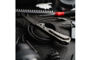 Image of Toor Knives Chasm XLT Folding Blade Knife, 3.25in, CPM 154, 6AL-4V Titanium Handle, Carbon, Chasm-XLT-Carbon