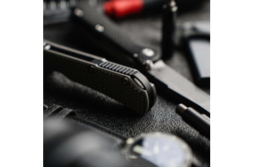 Image of Toor Knives Chasm XLT Folding Blade Knife, 3.25in, CPM 154, 6AL-4V Titanium Handle, Carbon, Chasm-XLT-Carbon