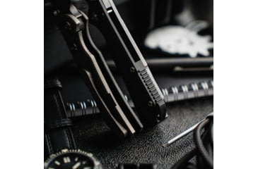 Image of Toor Knives Chasm XLT Folding Blade Knife, 3.25in, CPM 154, 6AL-4V Titanium Handle, Carbon, Chasm-XLT-Carbon