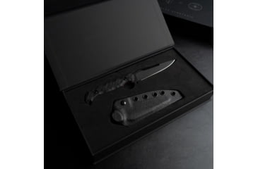 Image of Toor Knives Darter Fixed Knife, 4.25in, CPM S35VN, G10 Handle, Shadow Black, The Darter-Shadow Black