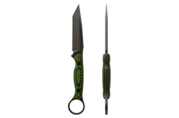 Image of Toor Knives Dealer Exclusive Phosphor Green Serpent Fixed Blade Knife, 3.75in, Steel CPM3V, G10 Handle, Serpent-DE