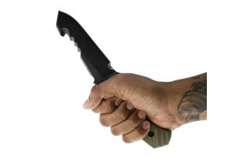 Image of Toor Knives Egress Fixed Blade Knife, 4.875 in CPM-S35VN Steel Blade, G10 Covert Green Handle, Egress-Covert Green