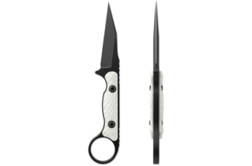 Image of Toor Knives G10 Jank Shank Fixed Blade Knife, 3in, CPM S35VN Steel, Steel Handle, Black, G10 Jank Shank-Black
