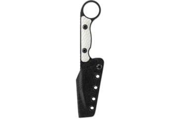 Image of Toor Knives G10 Jank Shank Fixed Blade Knife, 3in, CPM S35VN Steel, Steel Handle, Black, G10 Jank Shank-Black