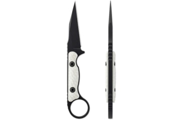 Image of USED Toor Knives G10 Jank Shank Fixed Blade Knife, 3in, CPM S35VN Steel, Steel Handle, Black, G10 Jank Shank-Black, EDEMO1