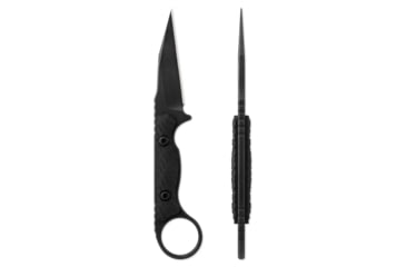 Image of Toor Knives Jank Shank Fixed Blade Knife, 3.0 in, CPM 154 Steel, G10 Handle, Carbon, Jank Shank-Carbon