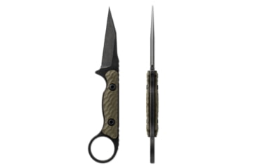Image of Toor Knives Jank Shank Fixed Blade Knife, 3.0 in, CPM 154 Steel, G10 Handle, Covert Green, Jank Shank-Covert Green