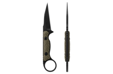 Image of Toor Knives Jank Shank Fixed Blade Knife, 3.0 in, CPM 154 Steel, G10 Handle, Covert Green, Jank Shank-Covert Green