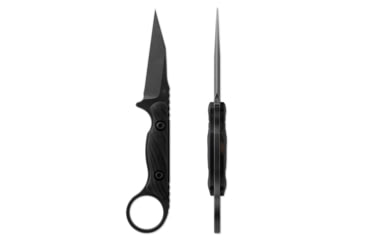 Image of Toor Knives Jank Shank Fixed Blade Knife, 3in, CPM 35VN, Steel Handle, Outlaw, Jank-Shank-Outlaw