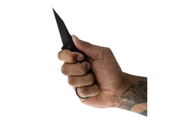 Image of Toor Knives Jank Shank Fixed Blade Knife, 3in, CPM 35VN, Steel Handle, Outlaw, Jank-Shank-Outlaw