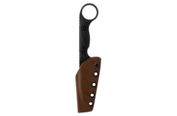 Image of Toor Knives Jank Shank Fixed Blade Knife, 3in, CPM 35VN, Steel Handle, Outlaw, Jank-Shank-Outlaw